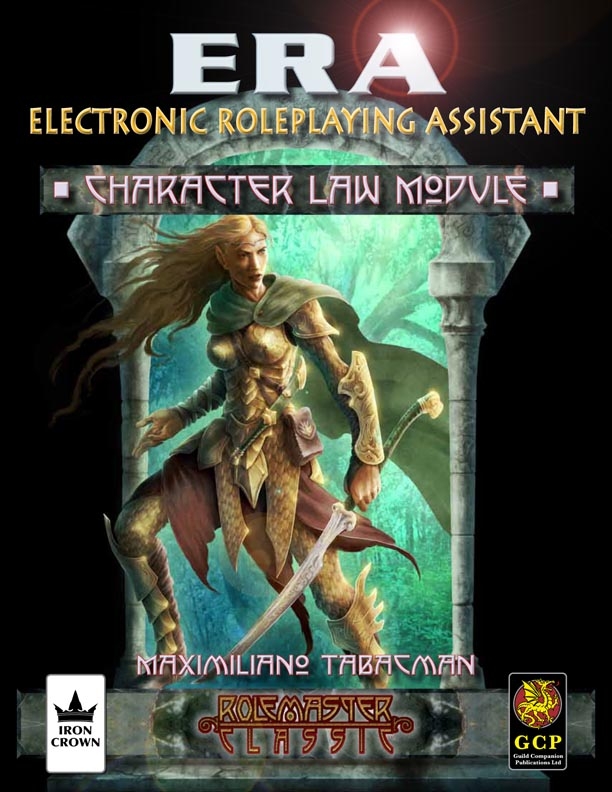 ERA for Rolemaster RMC Character Law main image