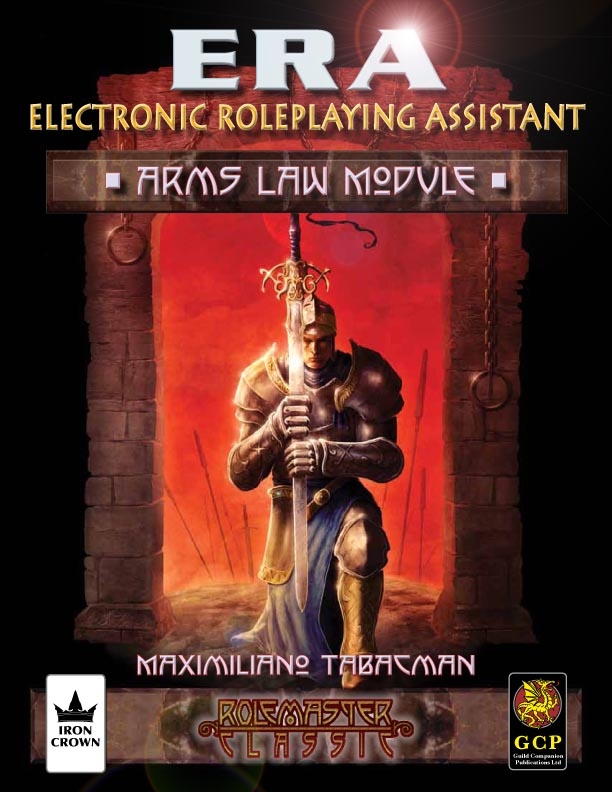 ERA for Rolemaster Arms Law for Rolemaster Classic esupport database