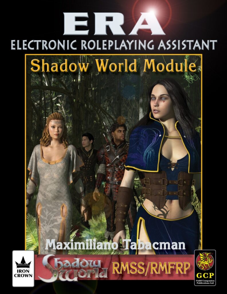 ERA for Rolemaster Shadow World Companion for Rolemaster Fantasy Role Playing