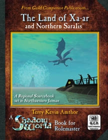 Shadow World the Land of Xa-ar for Rolemaster