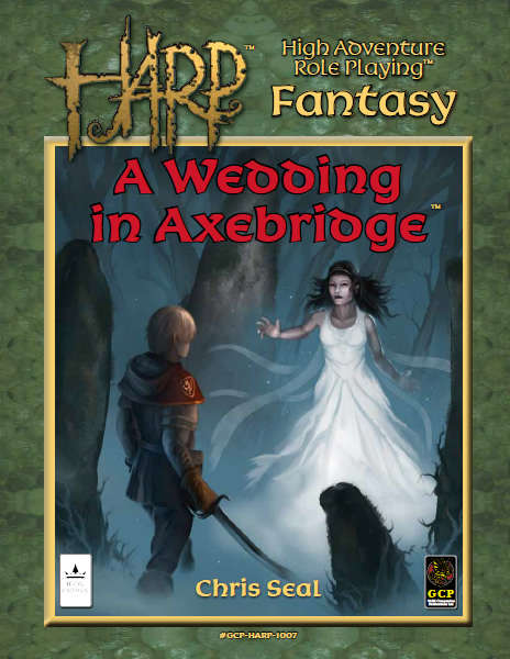 HARP A wedding in Axebridge adventure module cover