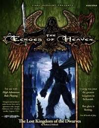 The lost kingdom of the dwarves - Echoes of heaven campaign setting cover