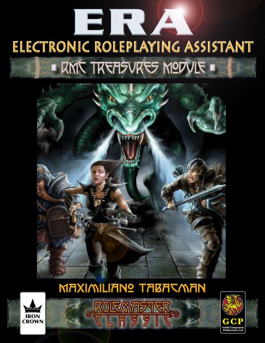 ERA for Rolemaster Treasure companion for Rolemaster Classic cover