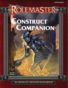 Construct companion for Rolemaster Fantasy Role Playing cover