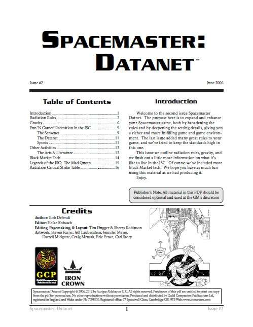 Spacemaster Datanet 2
