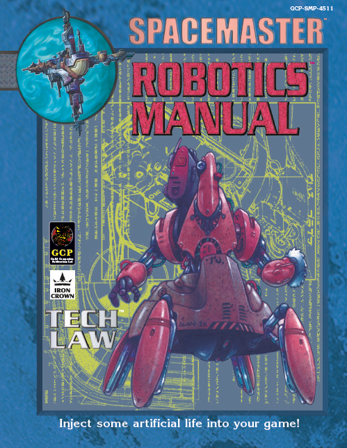 Spacemaster Tech Law - Robotics Manual main image