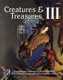 Creatures and Treasures 3 for Rolemaster Classic cover
