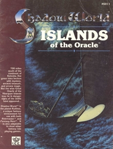 Islands of the oracle Shadow World adventure module cover