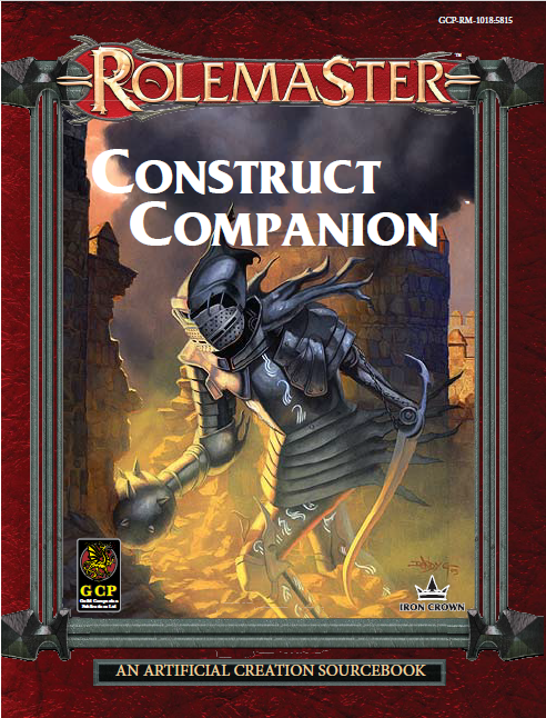 ERA for Rolemaster RMSSFRP Construct Companion-image